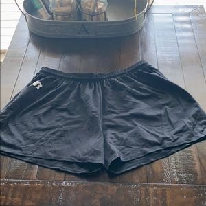 Russell women’s athletic black drawstring short